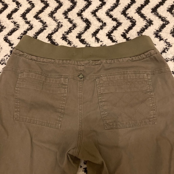 prAna Women's Avril Pant M Olive Green Hiking Walking Casual Outdoor Climbing - Picture 8 of 13